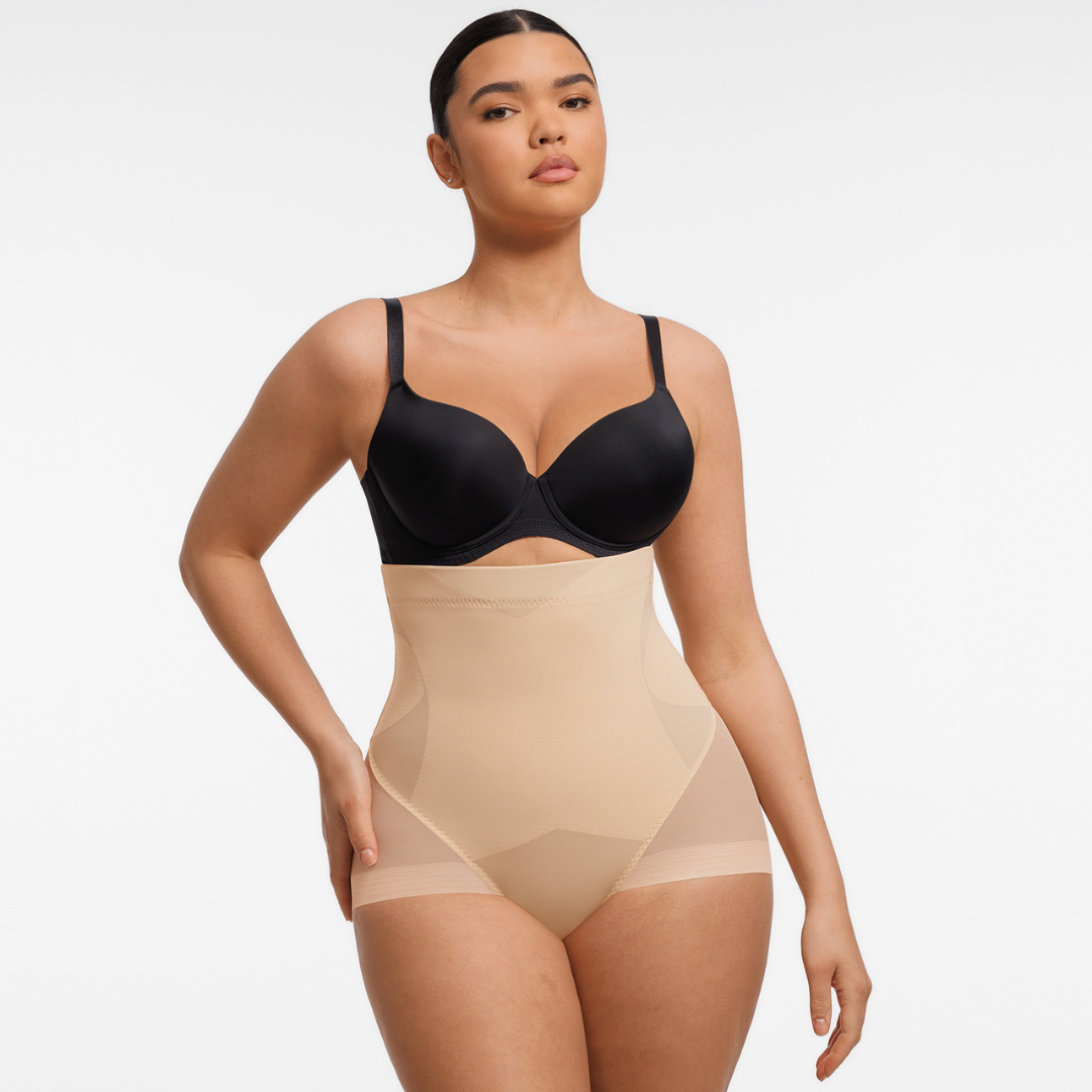 Everyday Tummy Control Brief – Seamless High Waisted Support