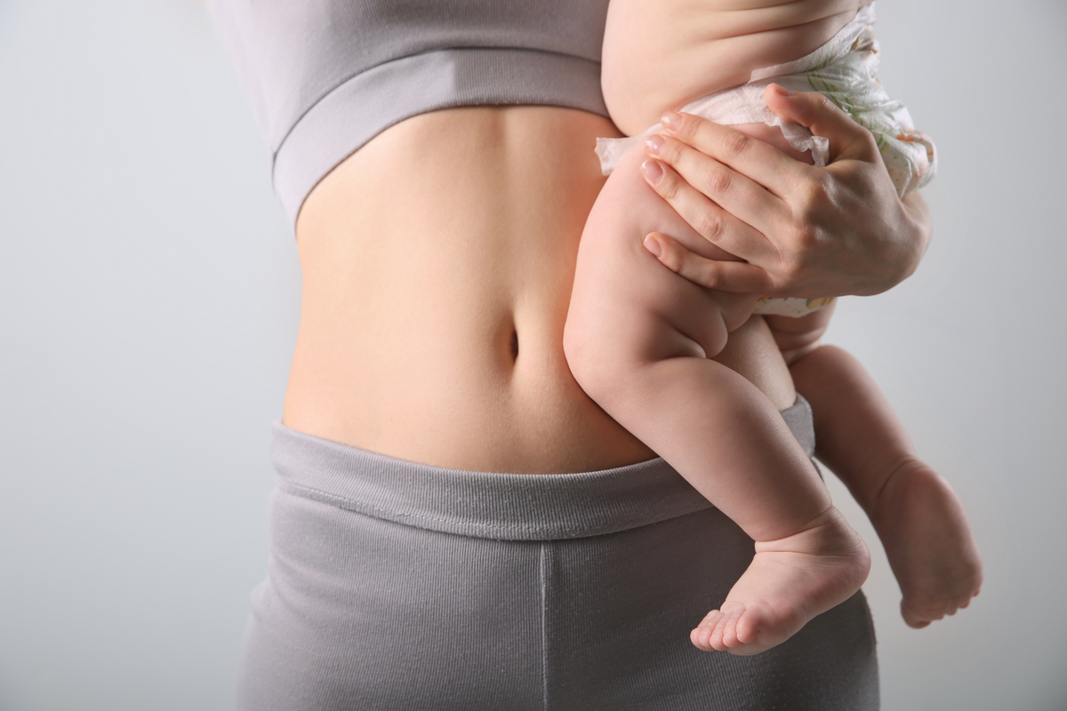 Waist trainer after birth top
