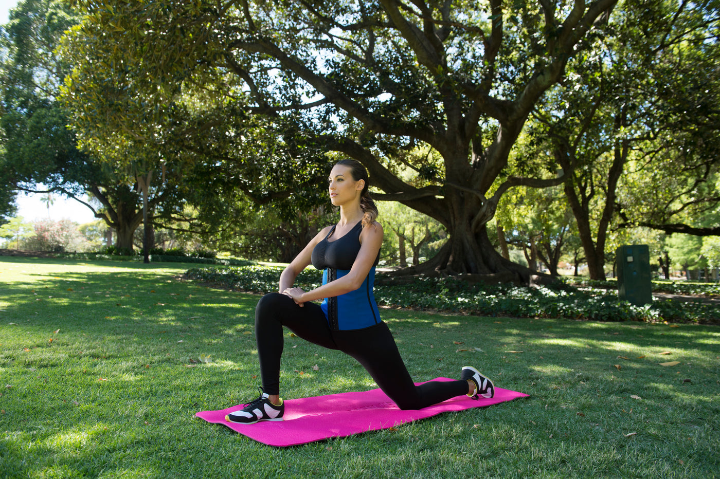 core training with waist support