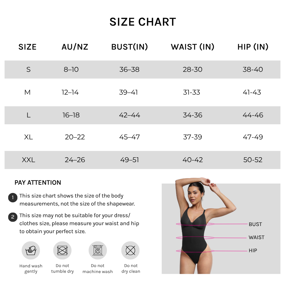 Plunge Sculpt Bodysuit - Black